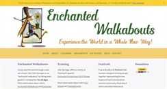 Desktop Screenshot of enchantedwalkabouts.com